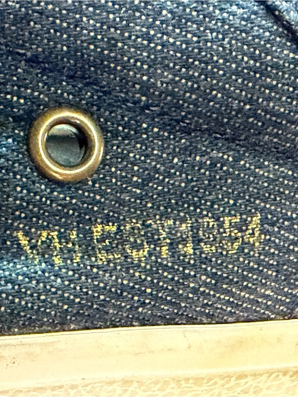 Vintage Denim Star Sneakers with Leopard Laces